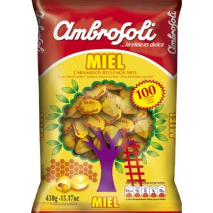 Caramelo Env. Miel  430 Gr - AMBROSOLI - ALIMENTOS