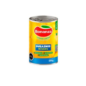 Duraznos Mitades Bonanza 590 Gr - BONANZA - ALIMENTOS