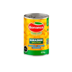 Duraznos Trocitos Bonanza 820 Gr - BONANZA - ALIMENTOS