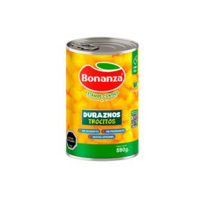 Duraznos Trocitos Bonanza 590 Gr - BONANZA - ALIMENTOS