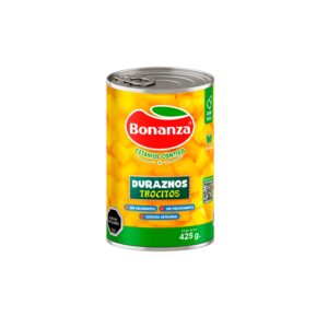 Duraznos Trocitos Bonanza 425 Gr - BONANZA - ALIMENTOS