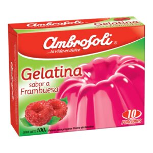 Amb Gelatina Frambuesa 100 Gr - AMBROSOLI - ALIMENTOS