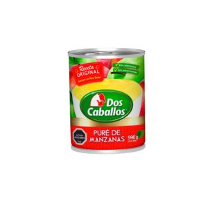 Pure De Manzanas Dos Caballos  600 Gr - DOS CABALLOS - ALIMENTOS