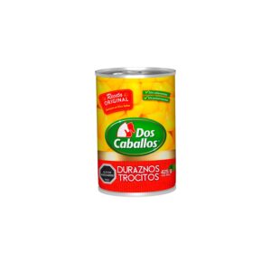 Duraznos Trocitos Dos Caballos E.Open 425 Gr - DOS CABALLOS - ALIMENTOS