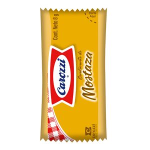 Mostaza Carozzi Sachet 8 Gr - CAROZZI - ALIMENTOS