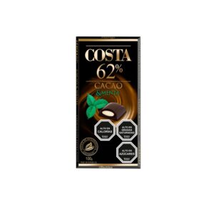 Costa Cacao 62% & Menta 100 Gr - COSTA - ALIMENTOS