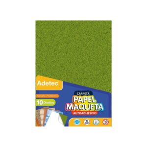 Papel Maqueta Autoadhesivo Adetec - A4 10 Hjs - ADETEC - ESCOLAR